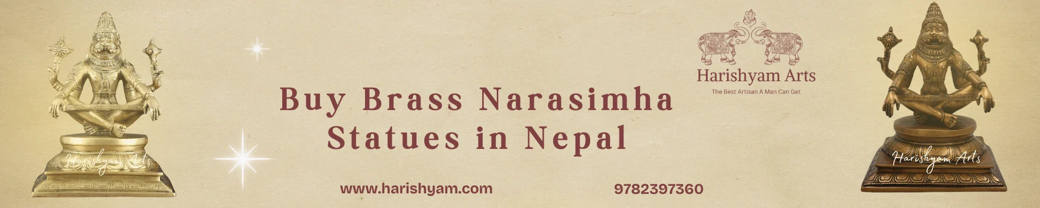Buy Brass Narasimha Statues in Nepal
