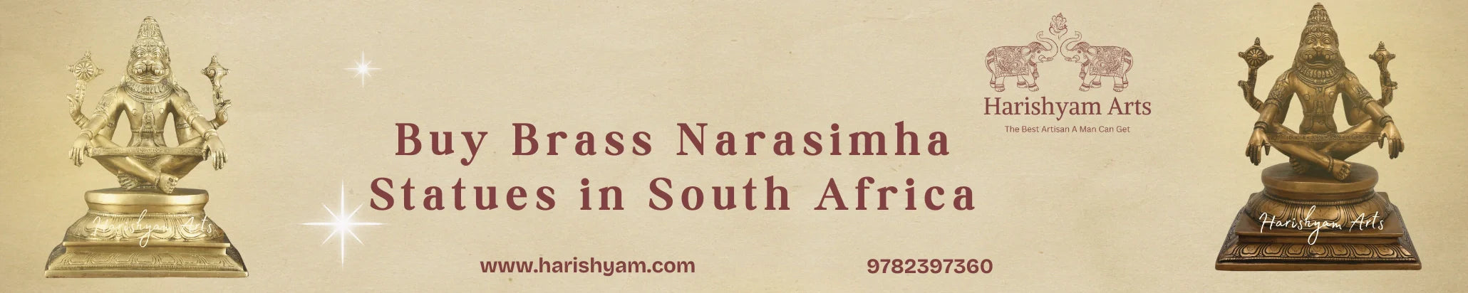 Buy Brass Narasimha Statues in South Africa