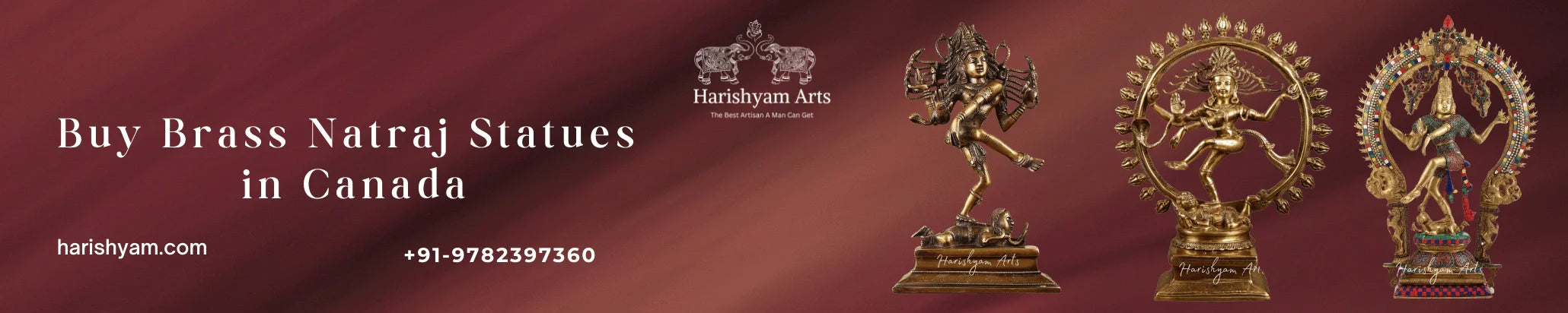 Buy Brass Natraj statue in Canada