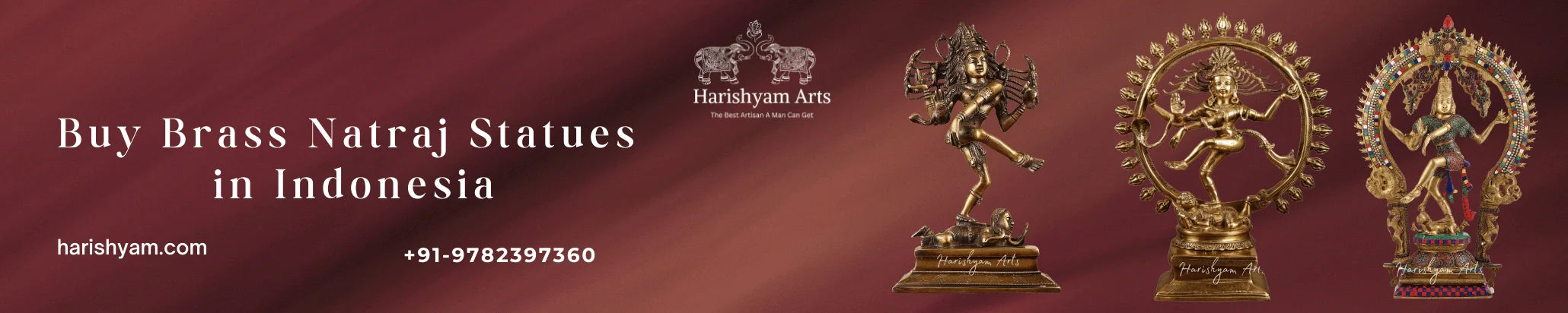 Buy Brass Natraj statue in Indonesia