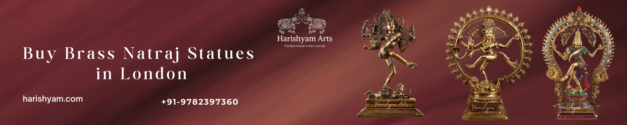Buy Brass Yali statue in London