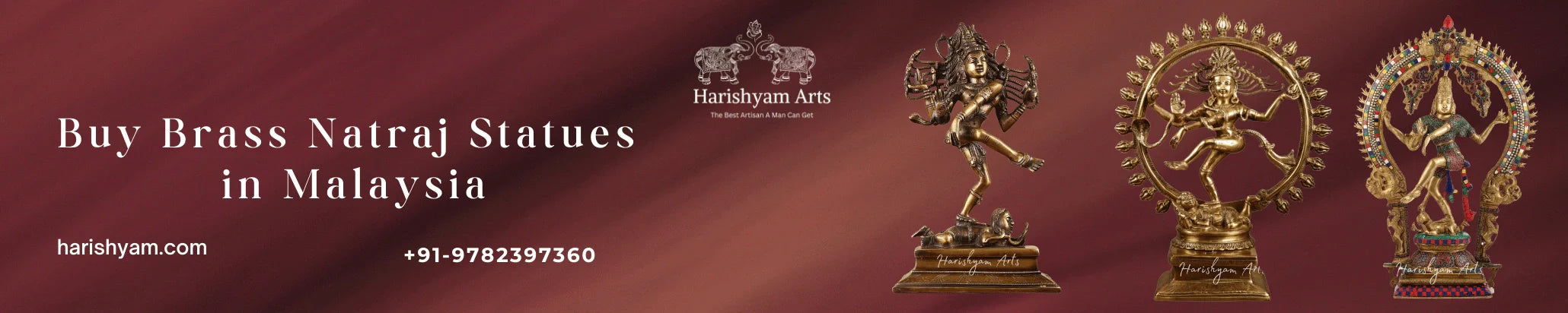 Buy Brass Natraj statue in Malaysia