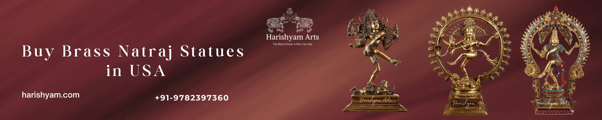 Buy Brass Natraj statue in USA
