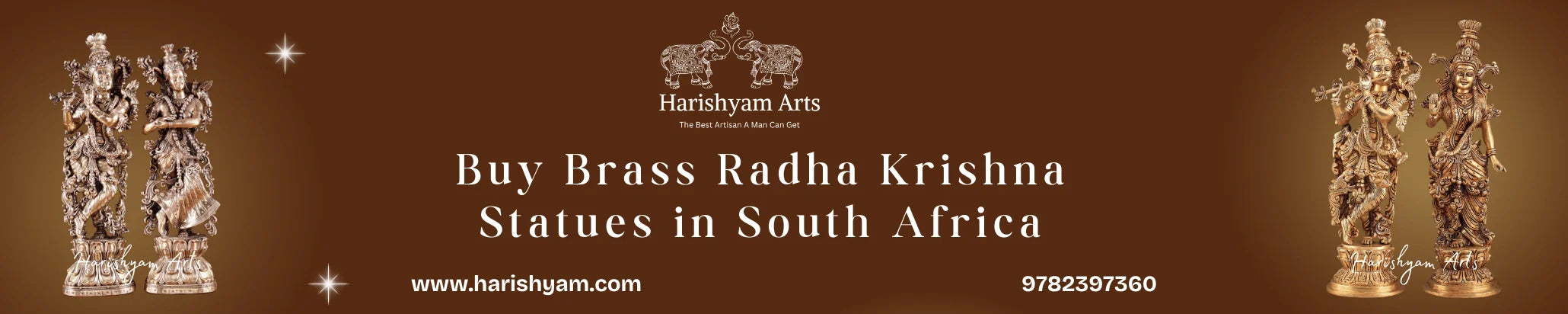 Buy Brass Radha Krishna Statues in South Africa