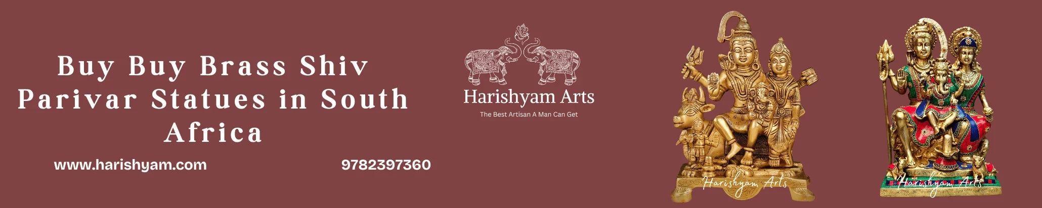 Buy Brass Shiv Parivar Statues in South Africa