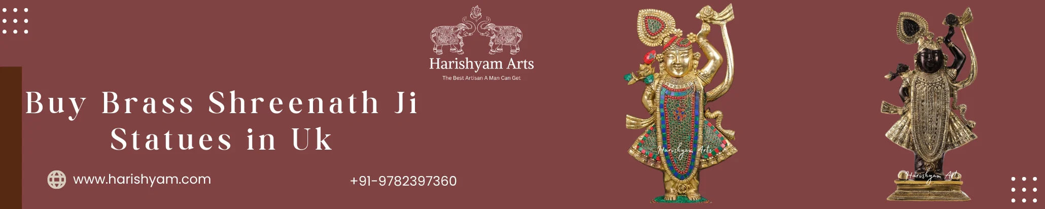 Buy Brass Shreenath Ji Statues in Uk