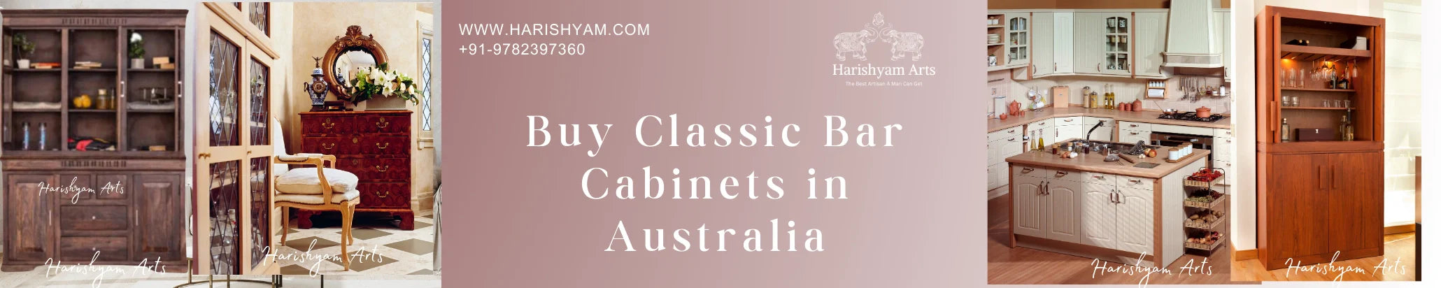 Buy Classic Bar Cabinets in Australia