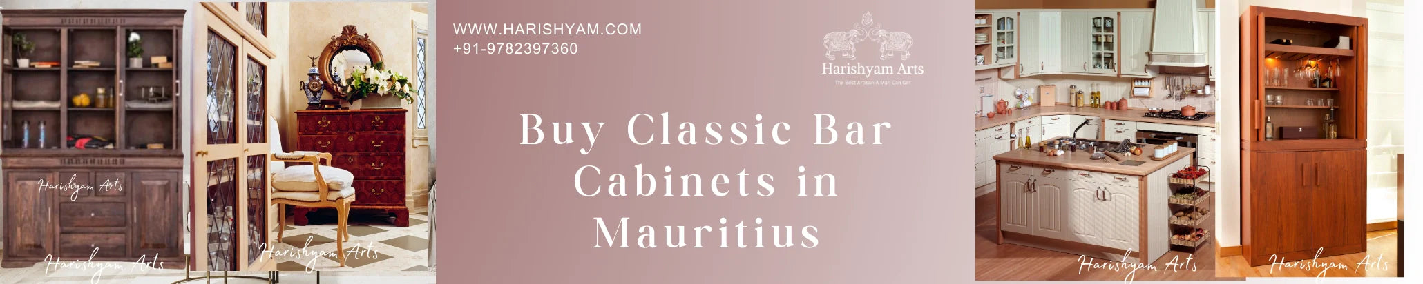 Buy Classic Bar Cabinets in Mauritius