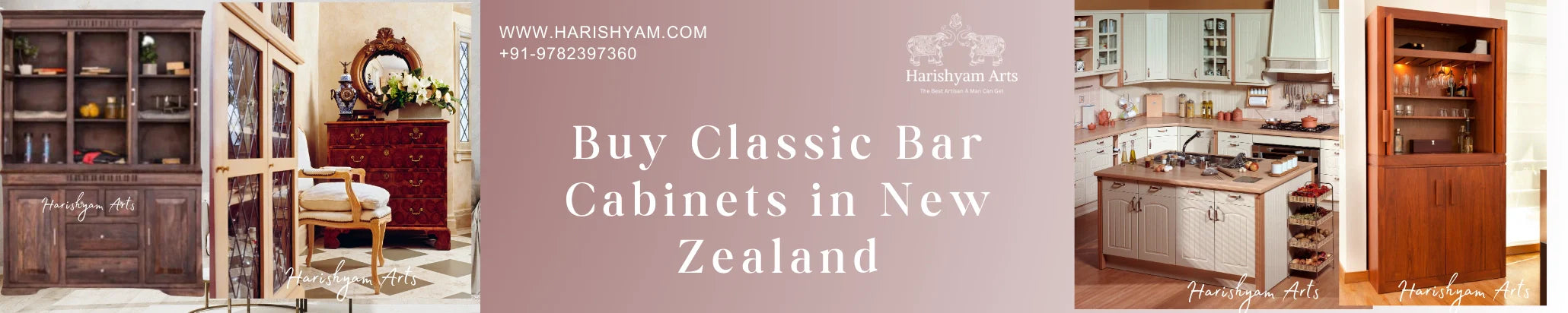 Buy Classic Bar Cabinets in New Zealand