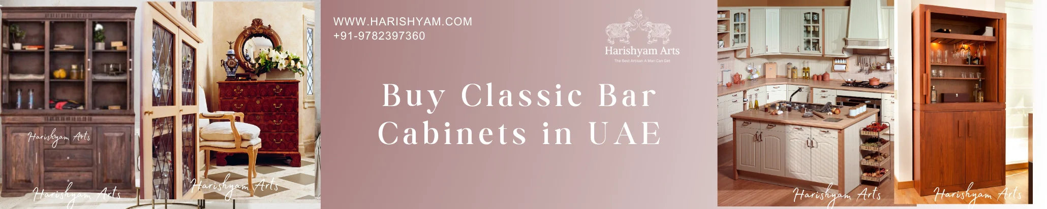 Buy Classic Bar Cabinets in UAE