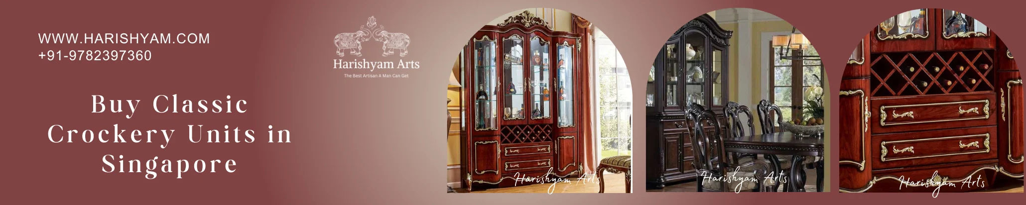 Buy Classic Crockery Units in Singapore
