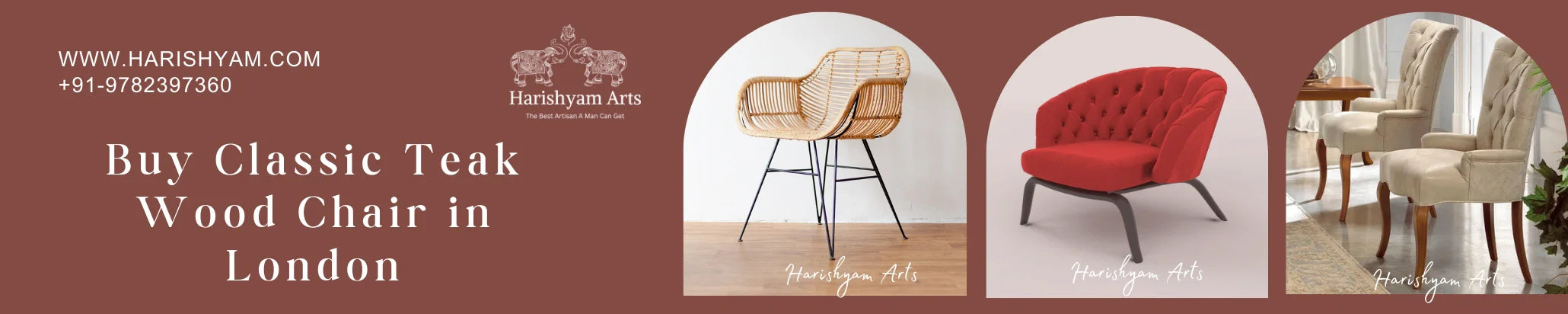 Buy Classic Teak Wood Chair in London