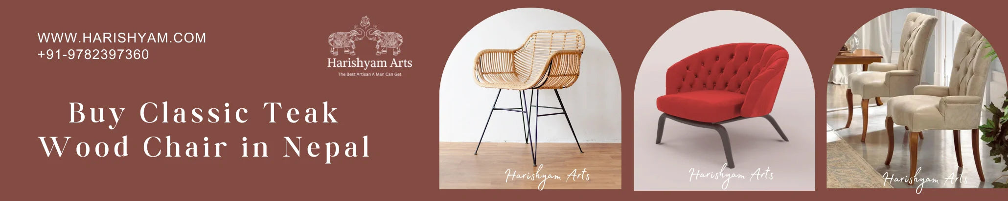 Buy Classic Teak Wood Chair in Nepal