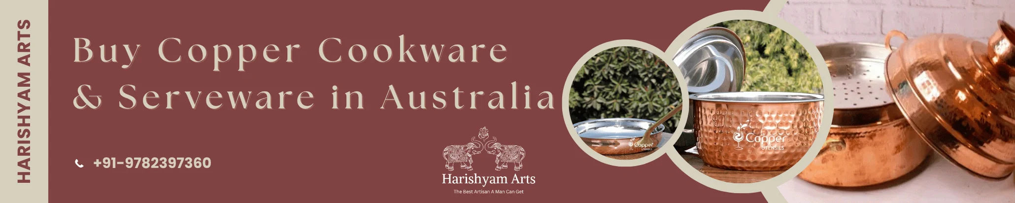 Buy Copper Cookware & Serveware in Australia