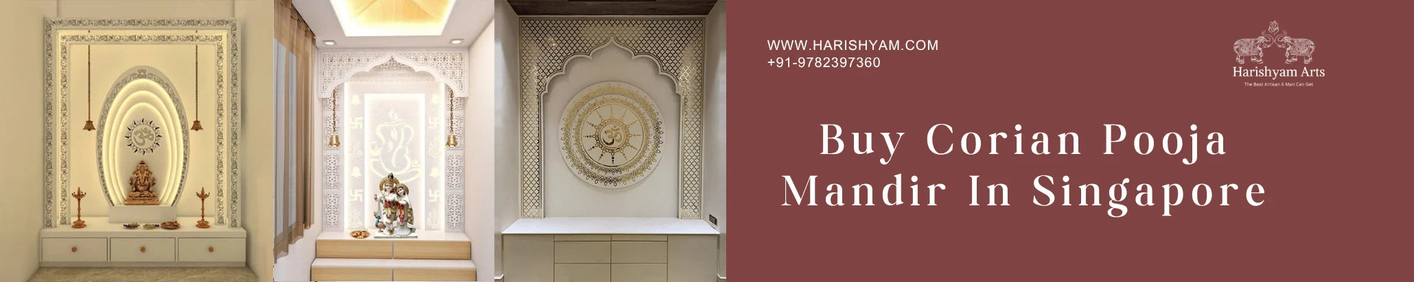 Buy Corian pooja mandir In Singapore
