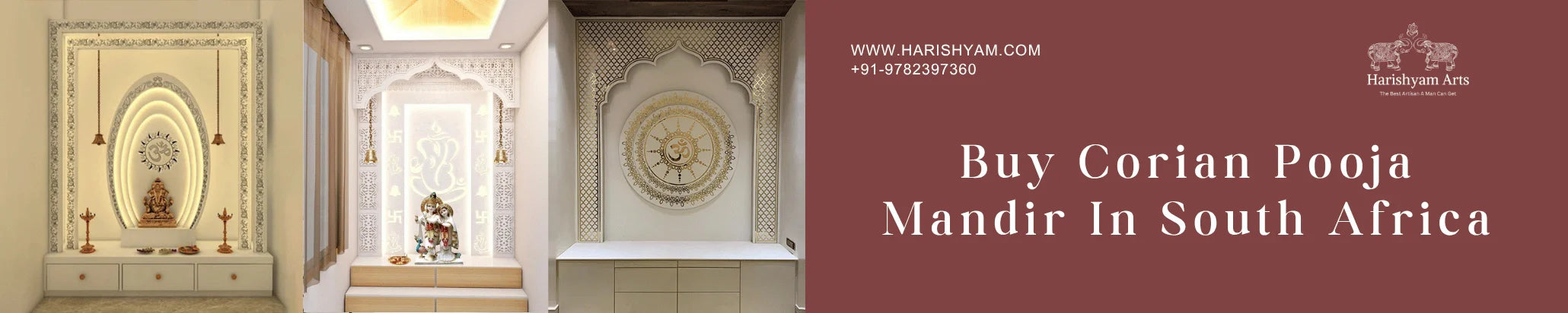 Buy Corian pooja mandir In South Africa
