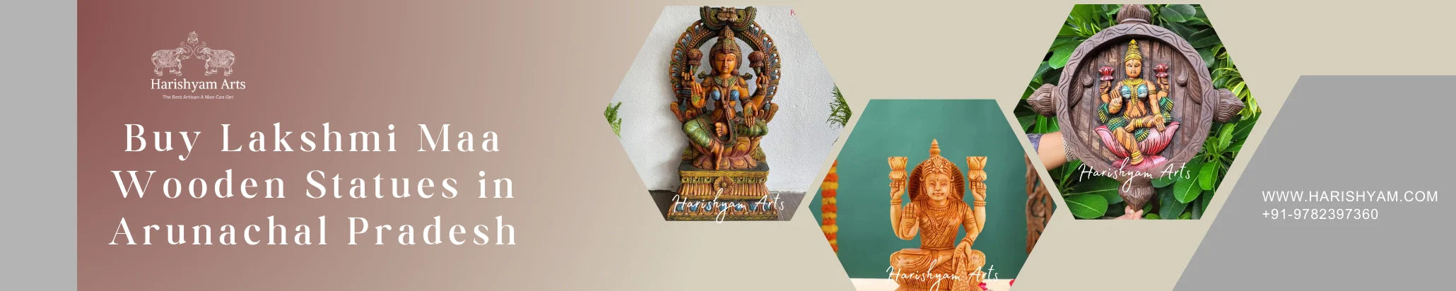 Buy Wooden Lakshmi Statues in Arunachal Pradesh