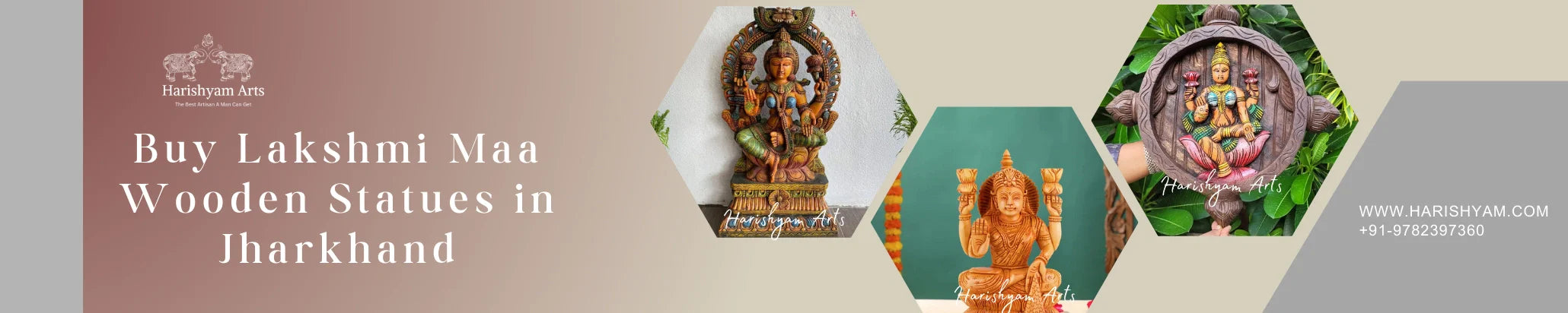 Buy Wooden Lakshmi Statues in Jharkhand