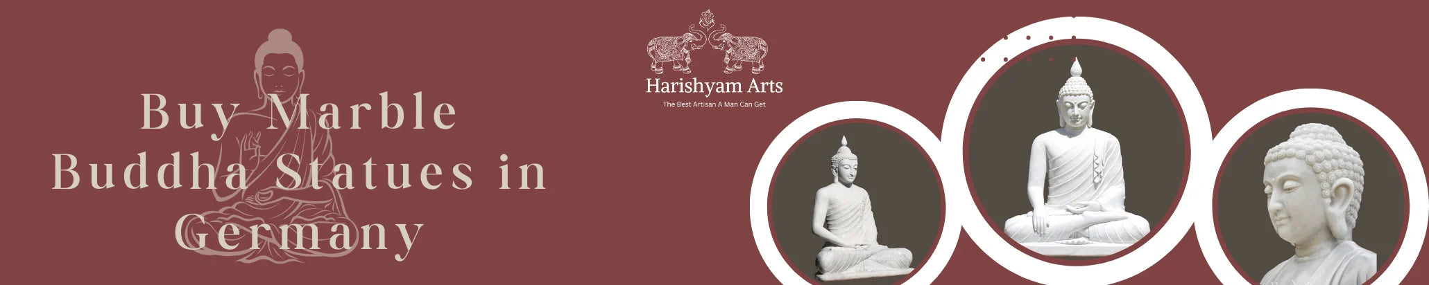 Buy Buddha Marble Statues in Germany