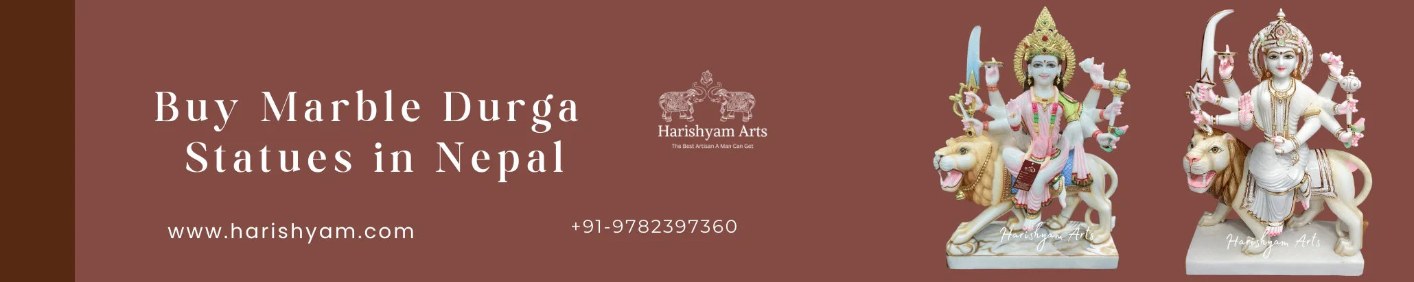 Buy Marble Durga Statues in Nepal