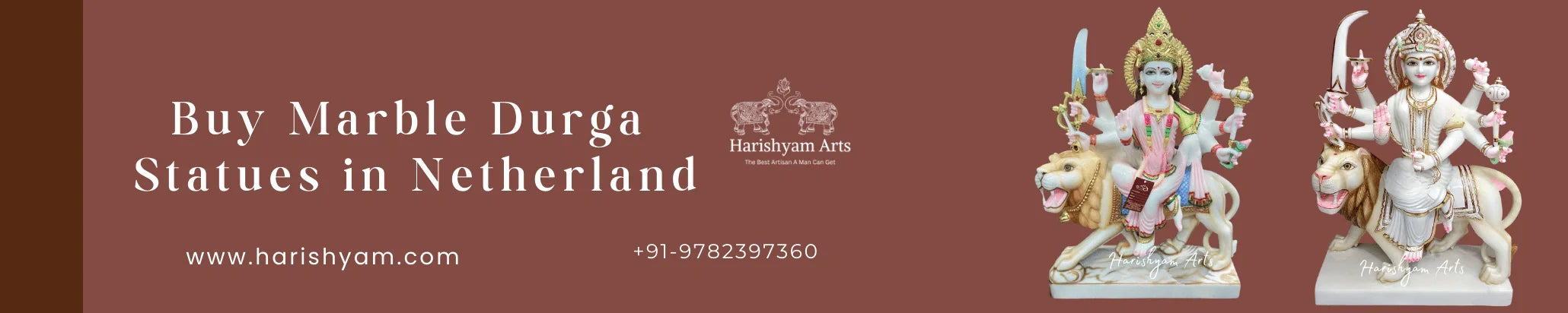 Buy Marble Durga Statues in Netherland