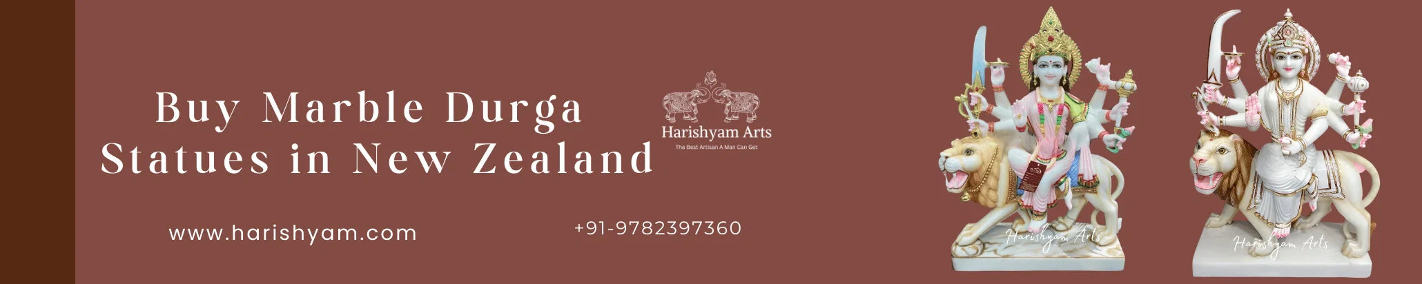 Buy Marble Durga Statues in New Zealand