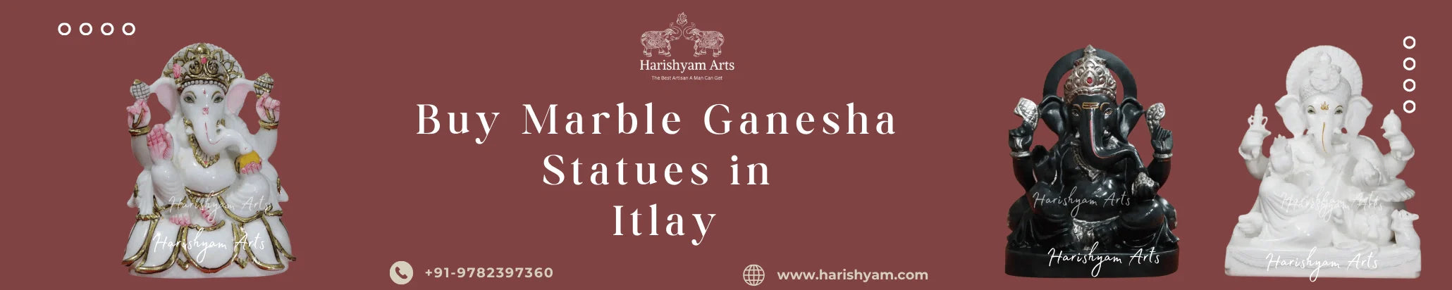 Buy Marble Ganesha Statues in Itlay