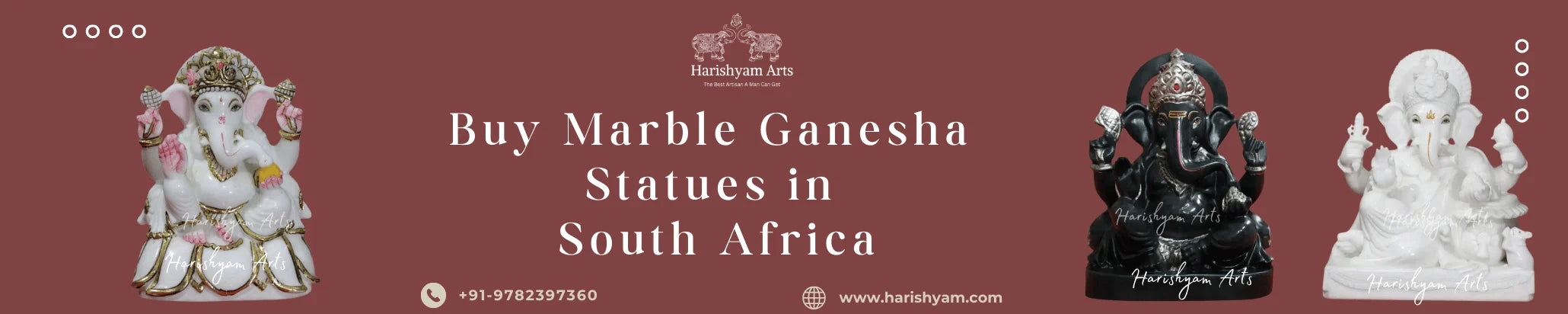 Buy Marble Ganesha Statues in South Africa