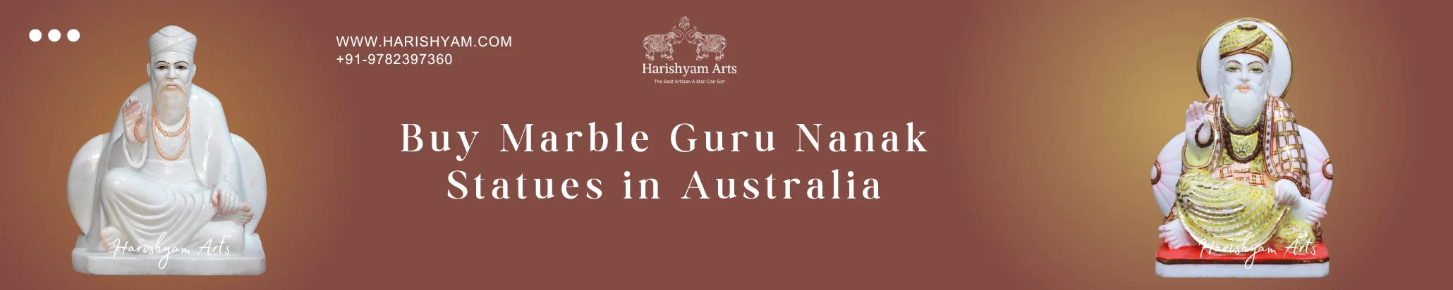 Buy Marble Guru Nanak Statues in Australia