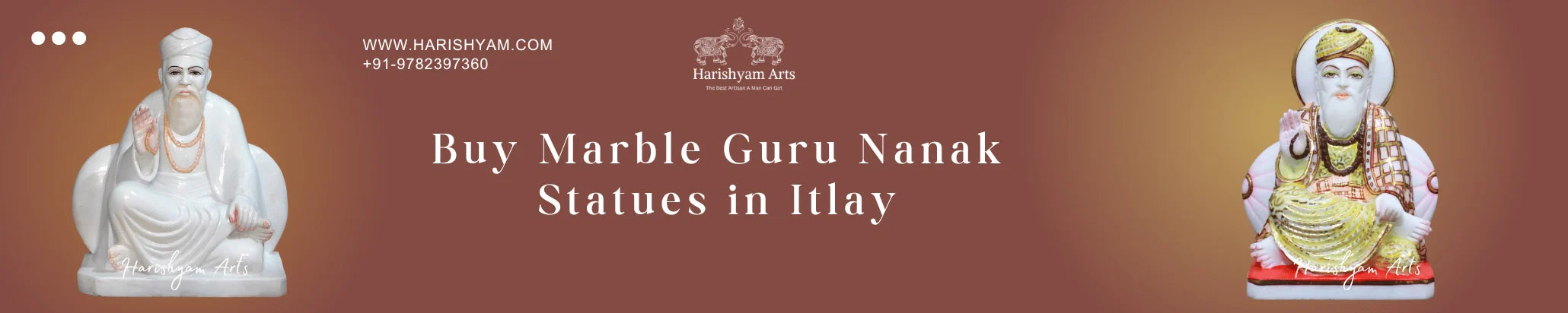 Buy Marble Guru Nanak Statues in Itlay