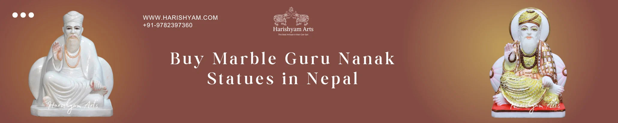 Buy Marble Guru Nanak Statues in Nepal