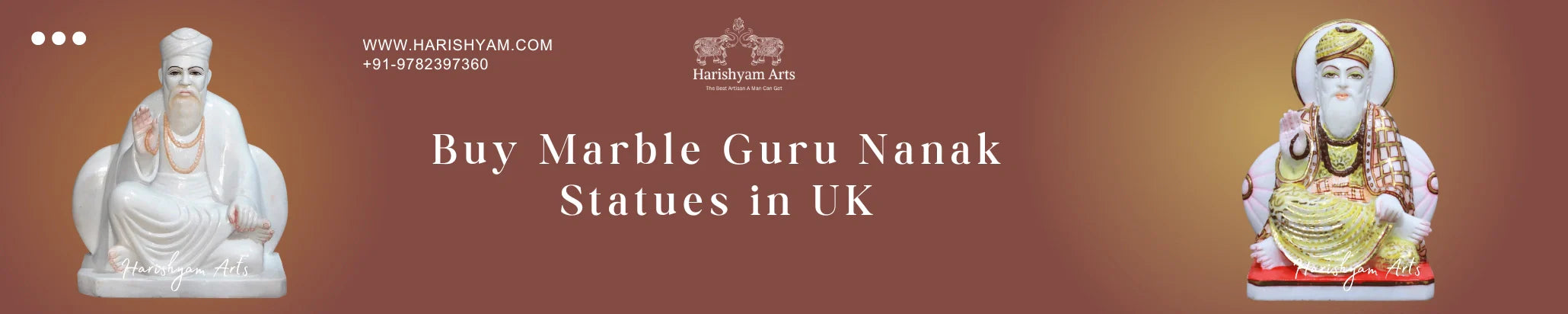 Buy Marble Guru Nanak Statues in UK