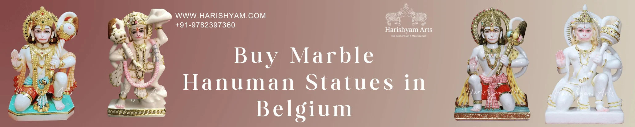 Buy Marble Hanuman Statues in Belgium