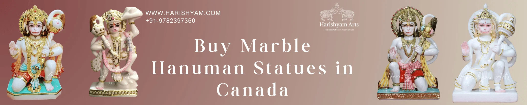 Buy Marble Hanuman Statues in Canada