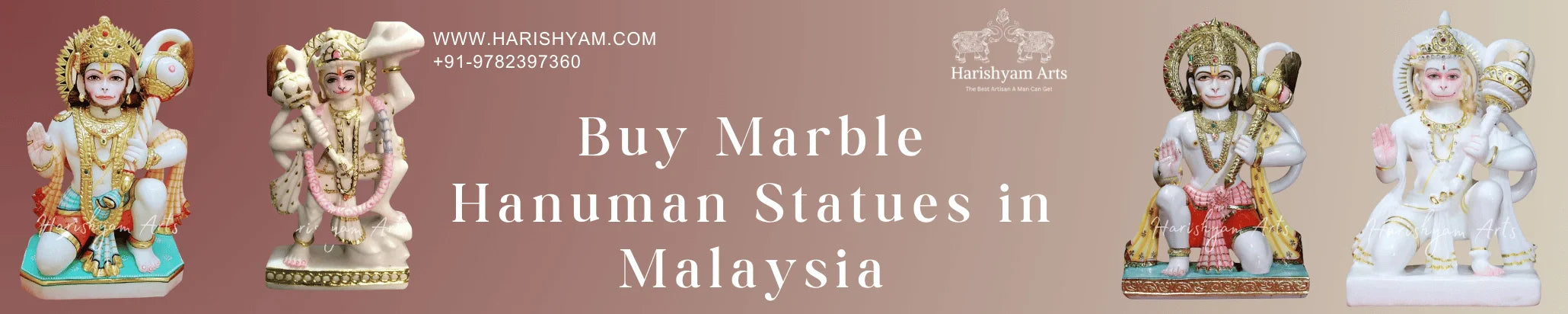 Buy Marble Hanuman Statues in Malaysia