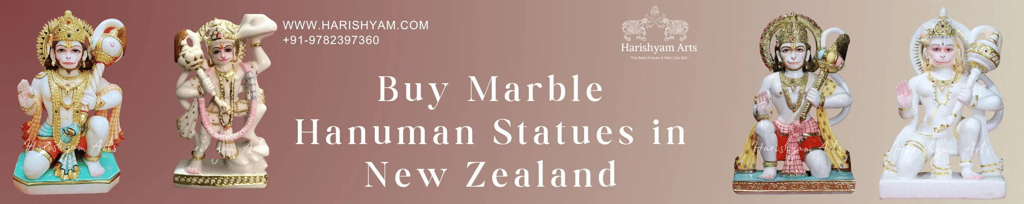 Buy Marble Hanuman Statues in New Zealand