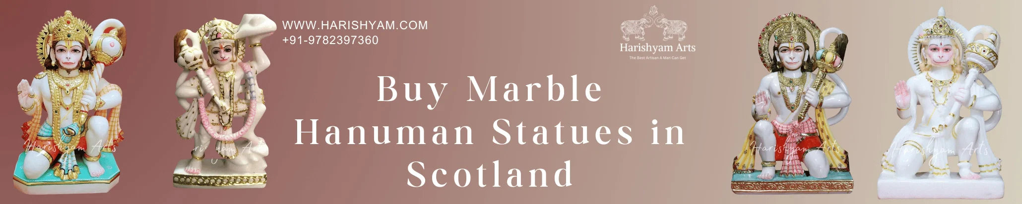 Buy Marble Hanuman Statues in Scotland