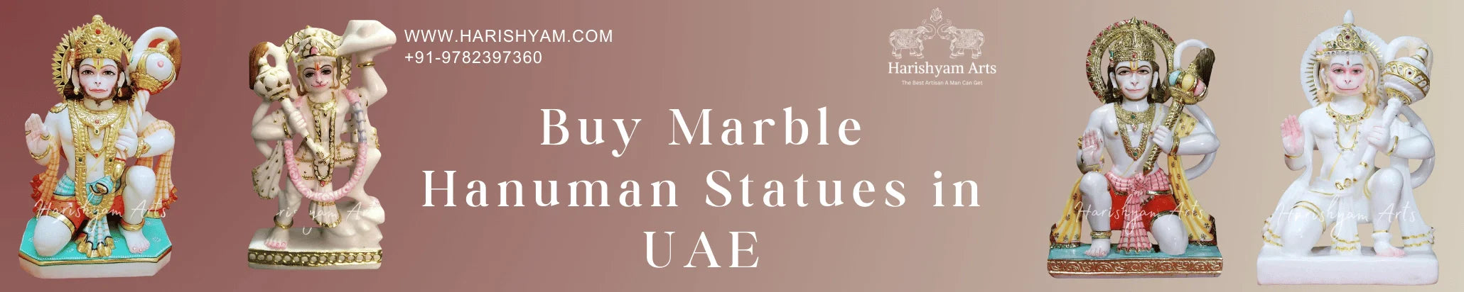 Buy Marble Hanuman Statues in UAE