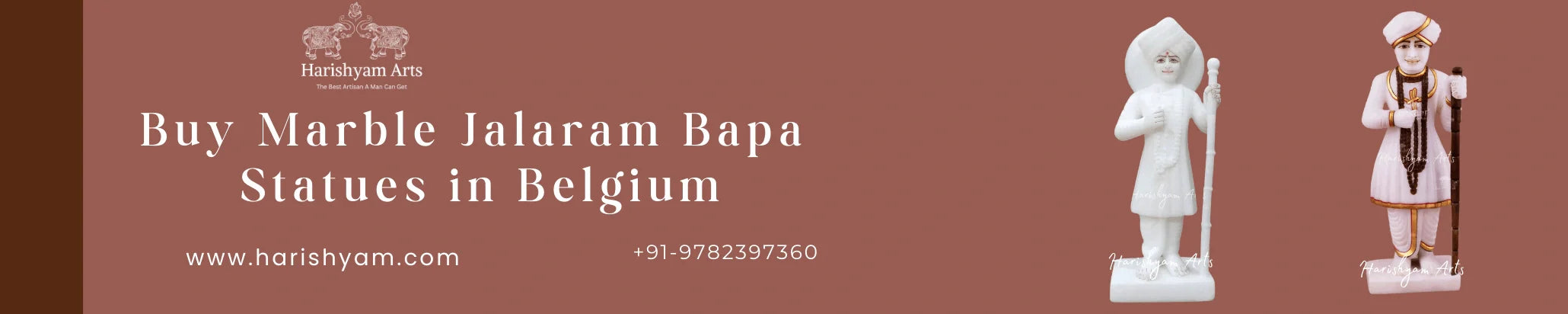Buy Marble Jalaram Bapa Statues in Belgium