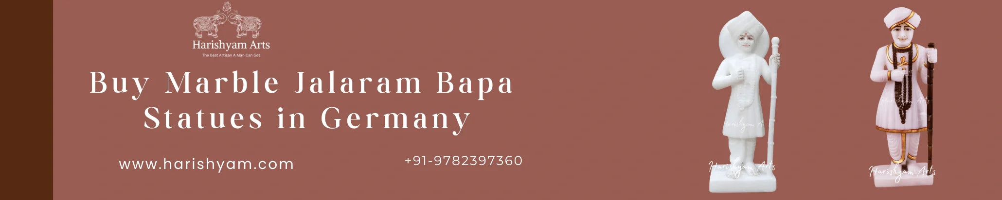 Buy Marble Jalaram Bapa Statues in Germany