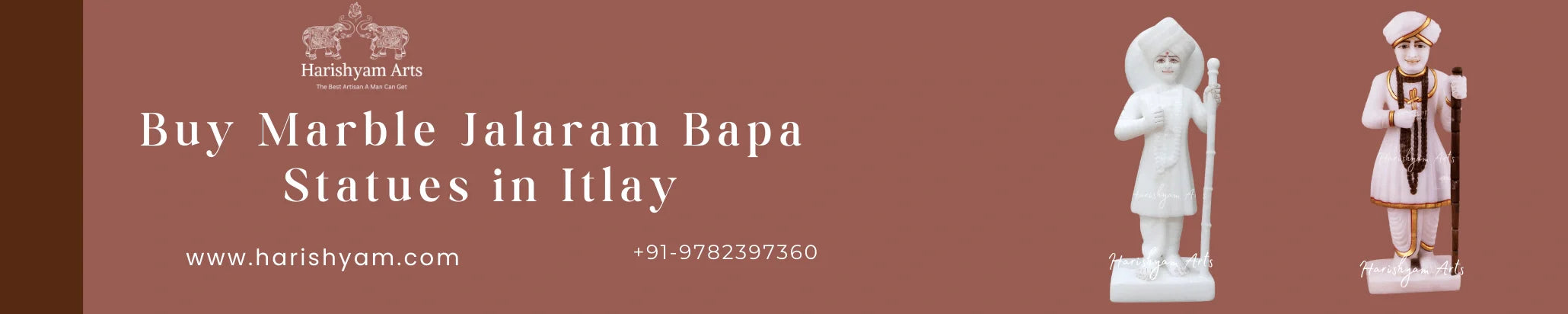 Buy Marble Jalaram Bapa Statues in Itlay