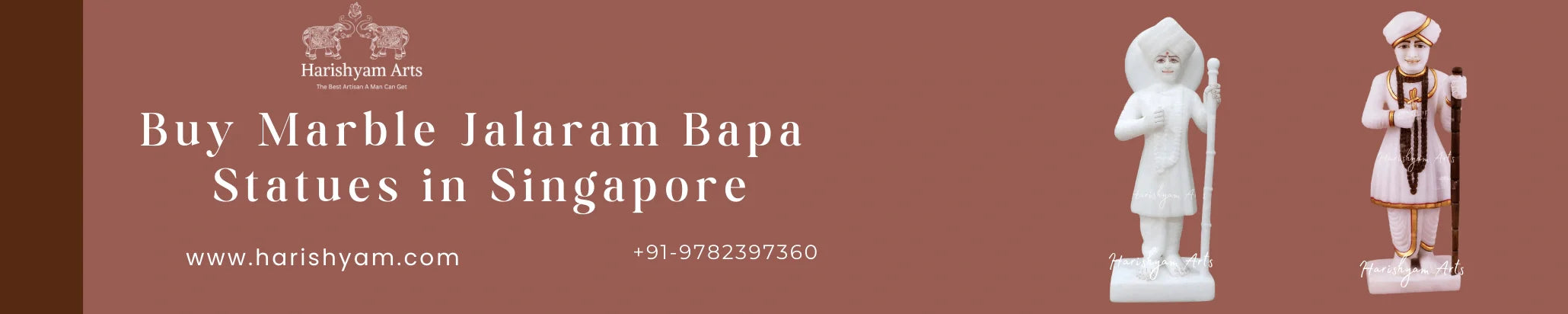 Buy Marble Jalaram Bapa Statues in Singapore