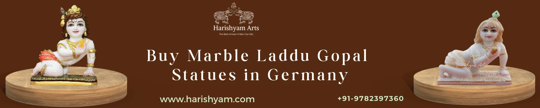 Buy Marble Laddu Gopal Statues in Germany