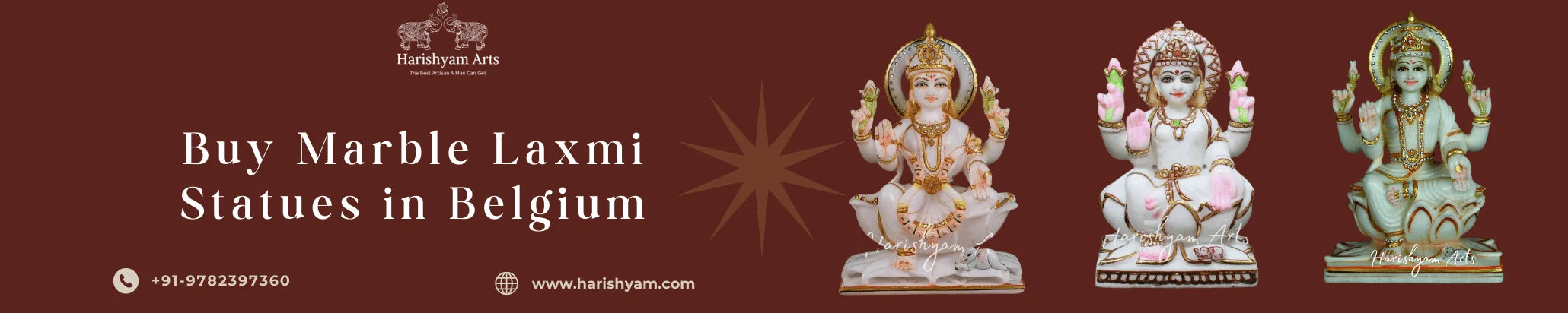 Buy Marble Laxmi Statues in Belgium