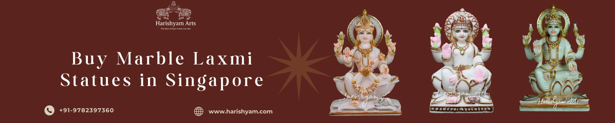 Buy Marble Laxmi Statues in Singapore