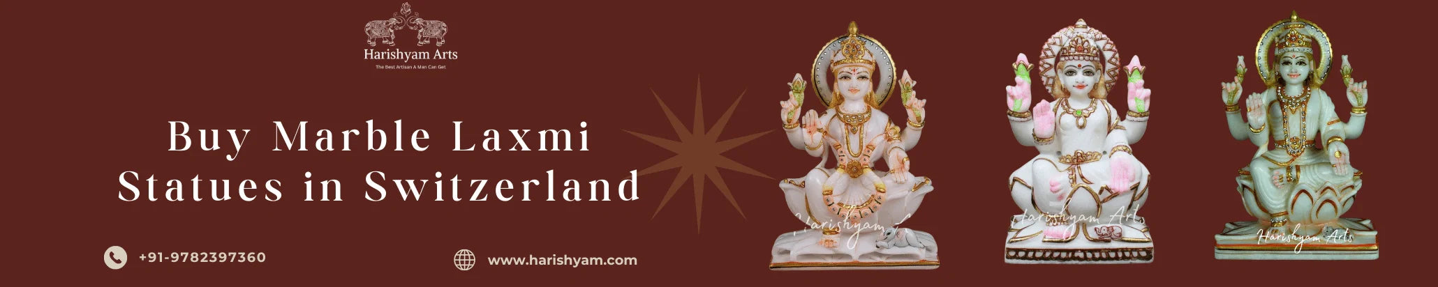 Buy Marble Laxmi Statues in Switzerland