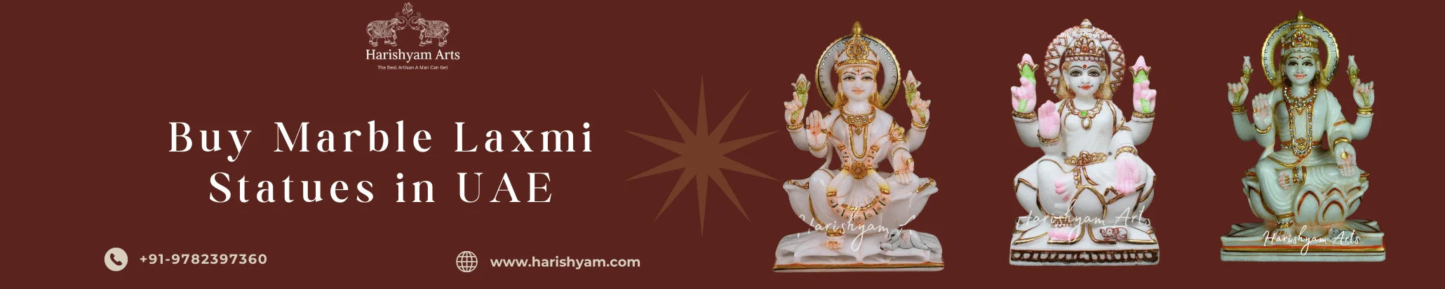 Buy Marble Laxmi Statues in UAE