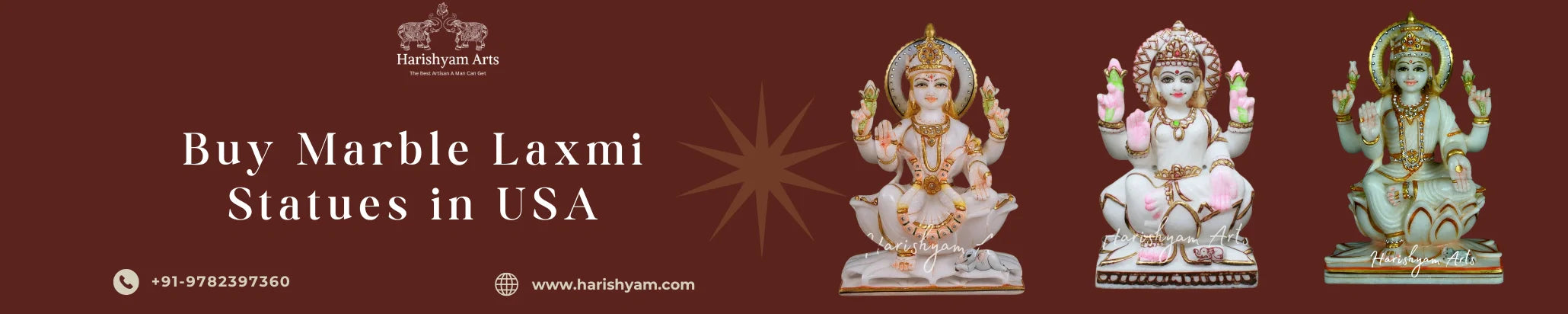 Buy Marble Laxmi Statues in USA