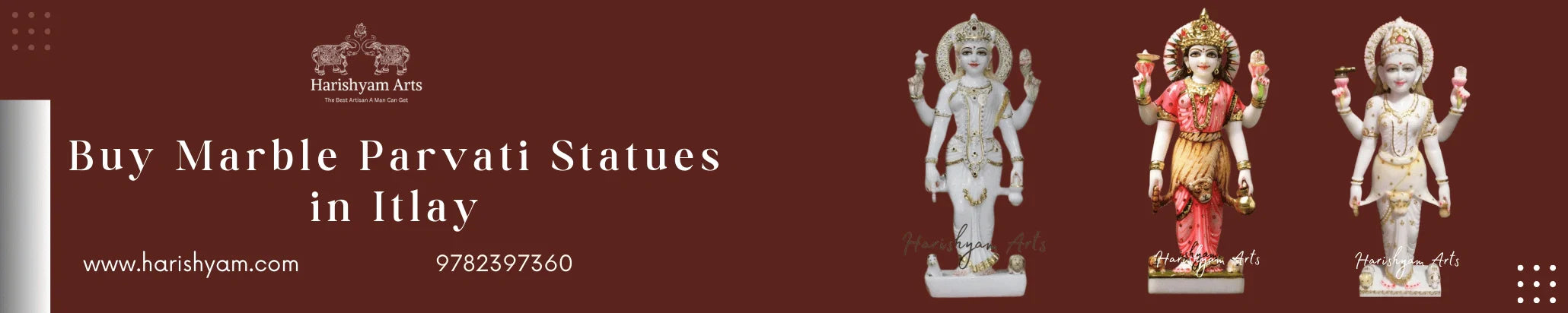 Buy Marble Parvati Statues in Itlay