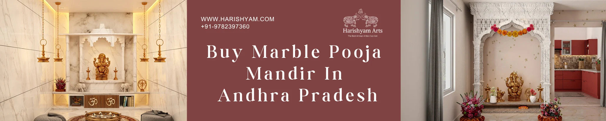 Buy Marble Pooja Mandir In Andhra Pradesh